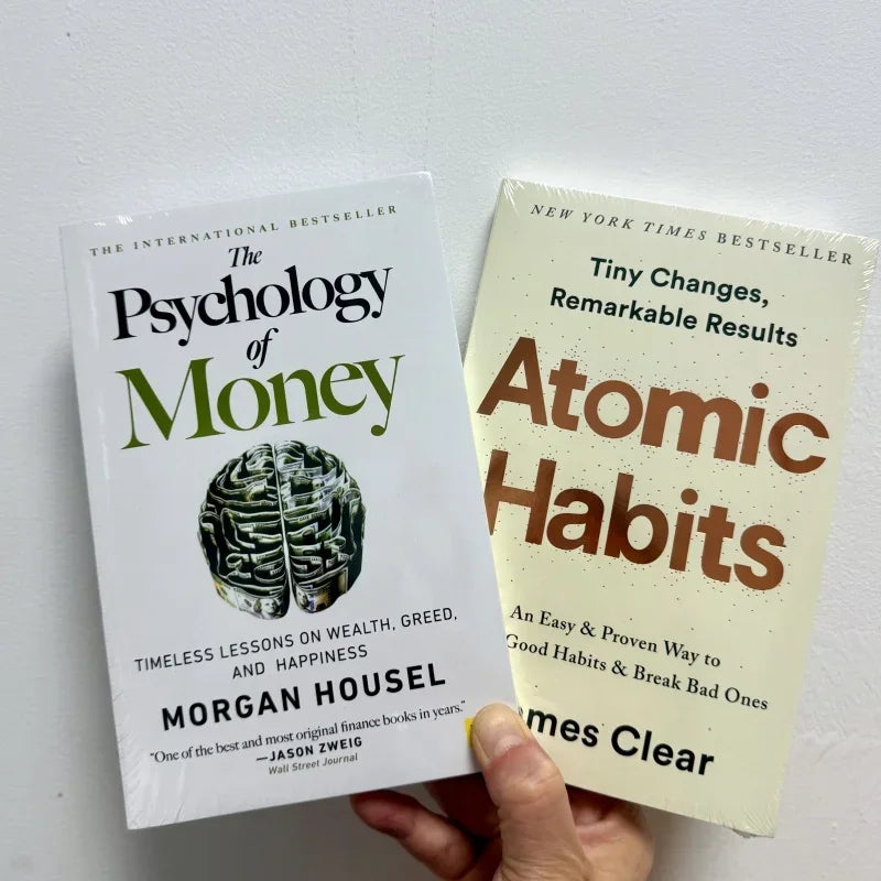 The Psychology of Money and Atomic Habits