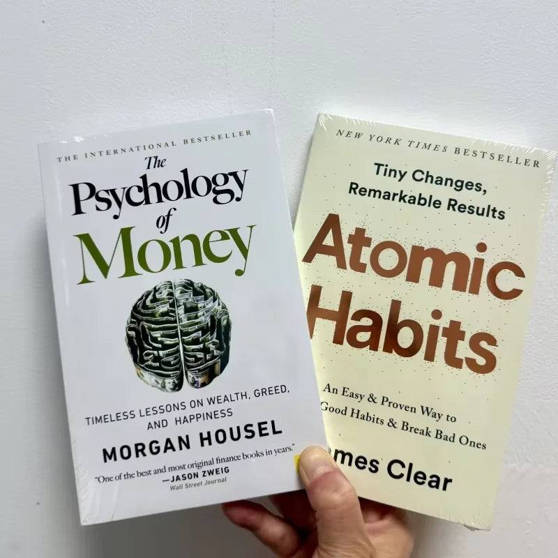 The Psychology of Money and Atomic Habits