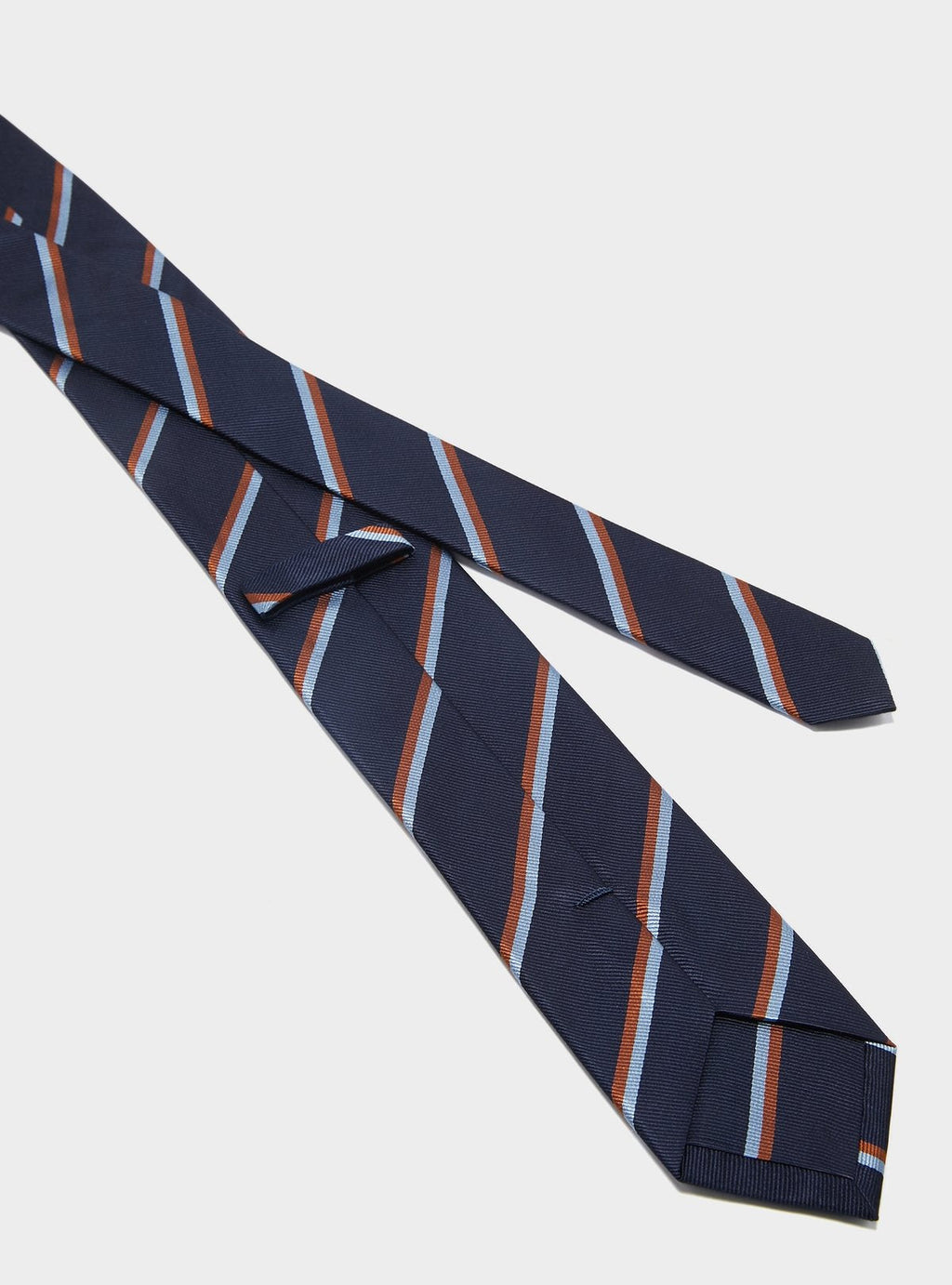 Patterned tie in 100% silk