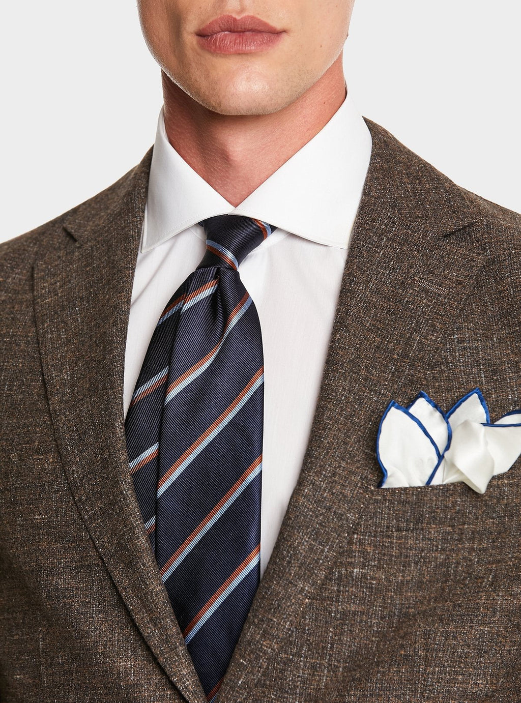 Giacca operata in misto lana lino e seta-2