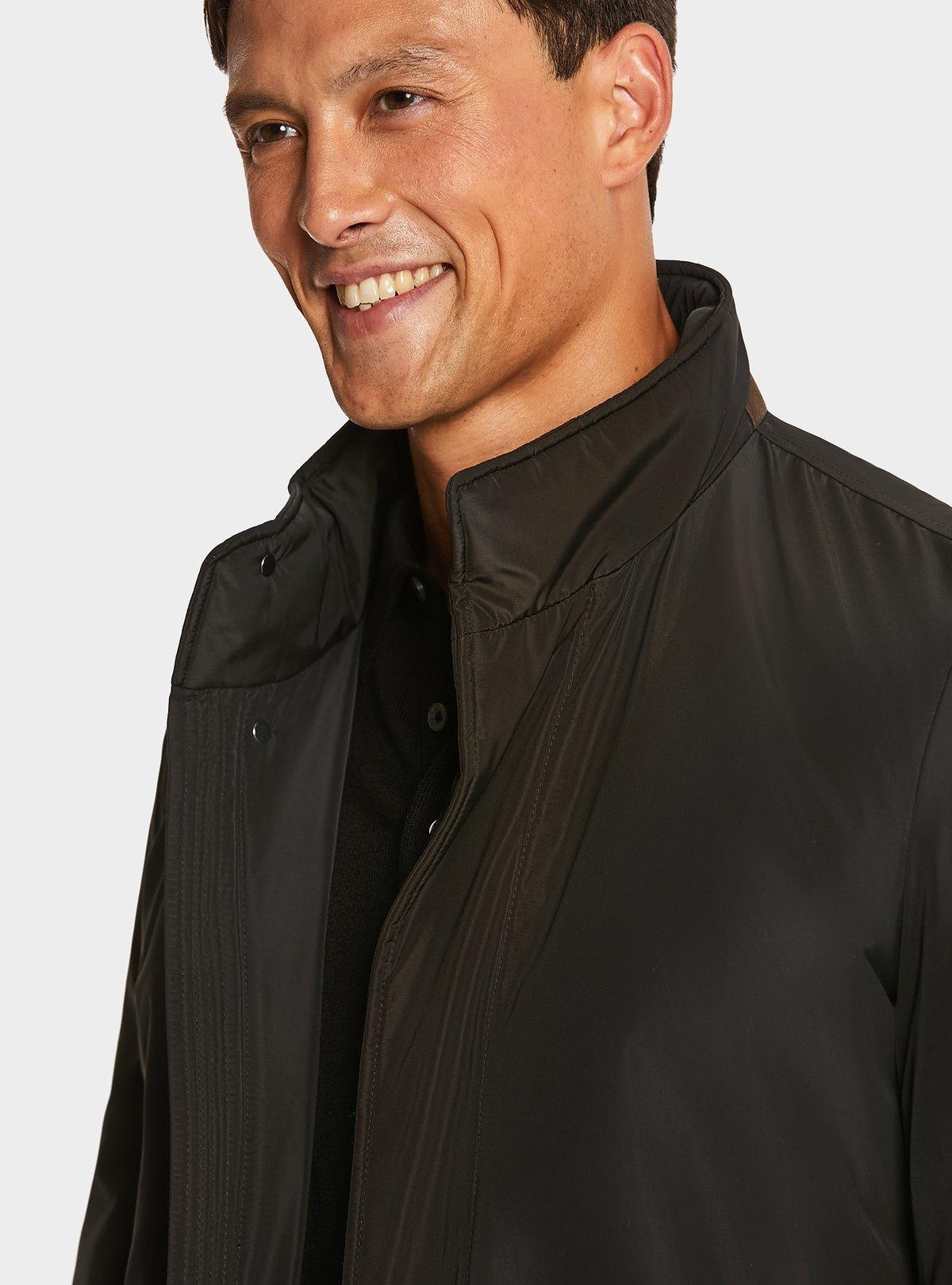 Long waterproof coat