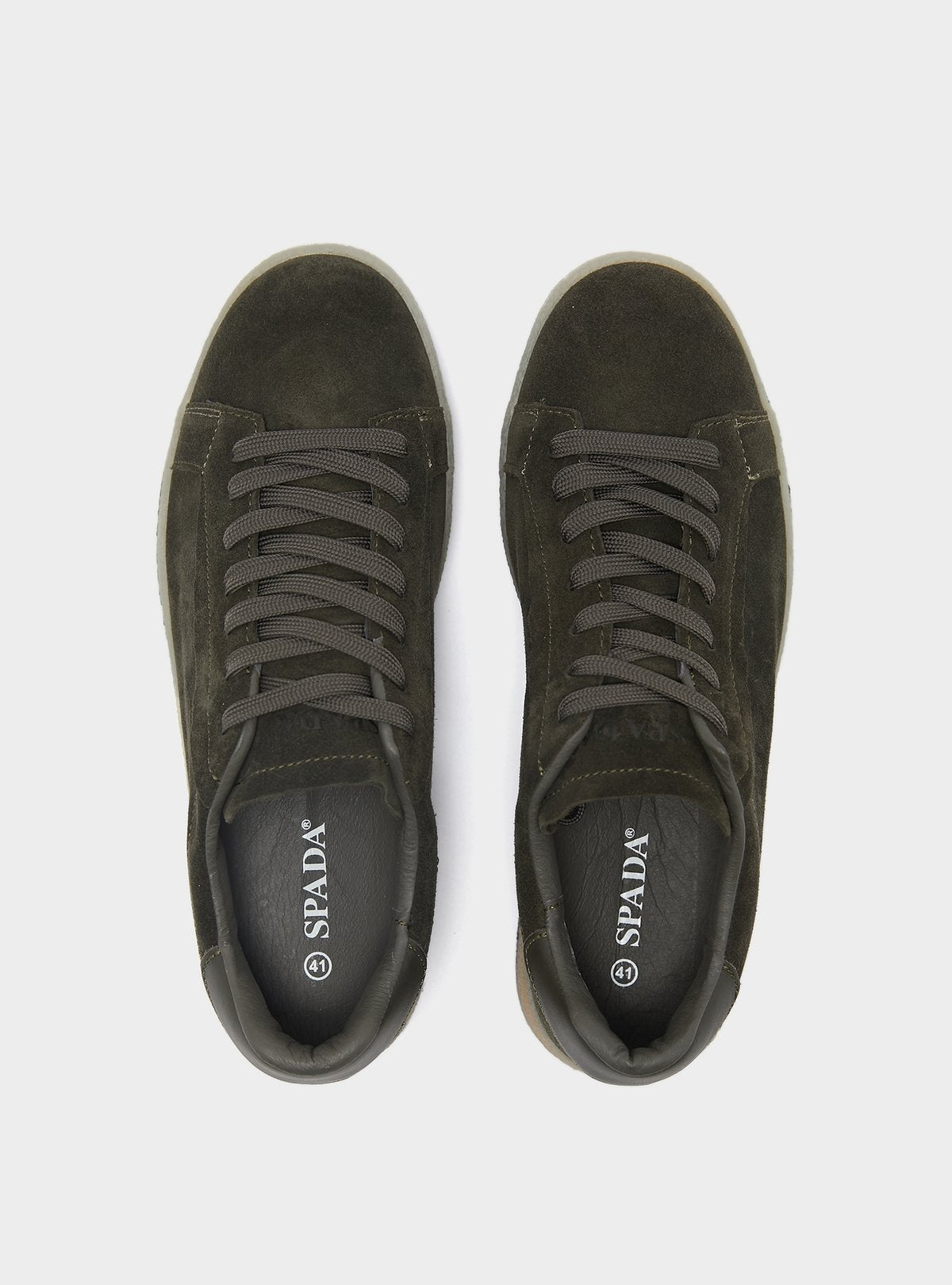 Suede leather sneakers
