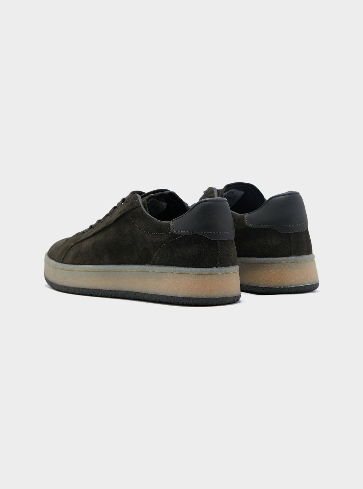 Suede leather sneakers