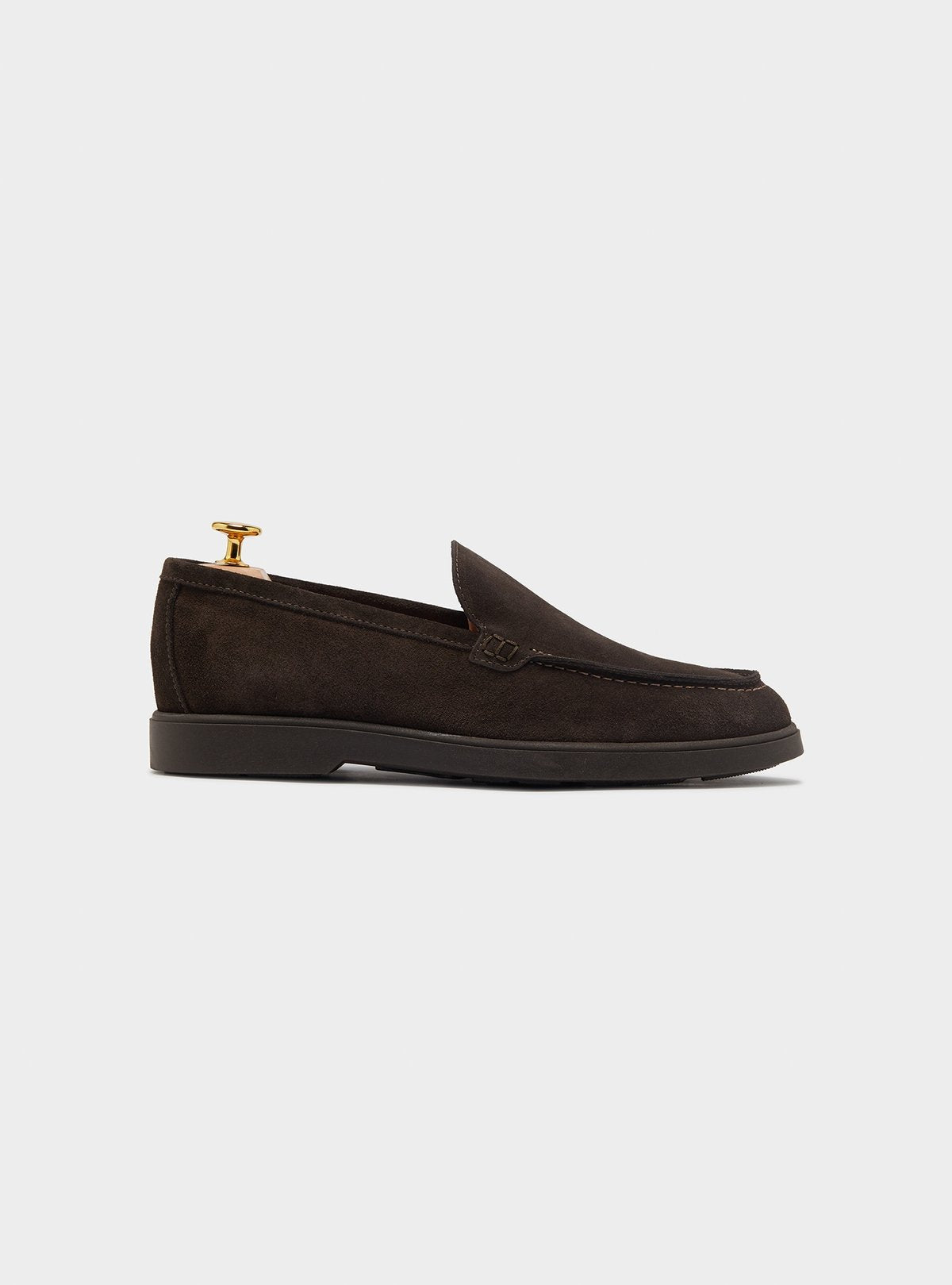 Loafer in 100% suede leather