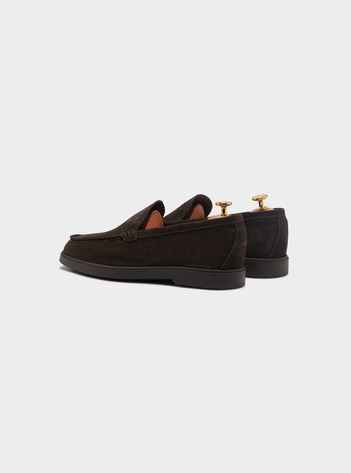 Loafer in 100% suede leather