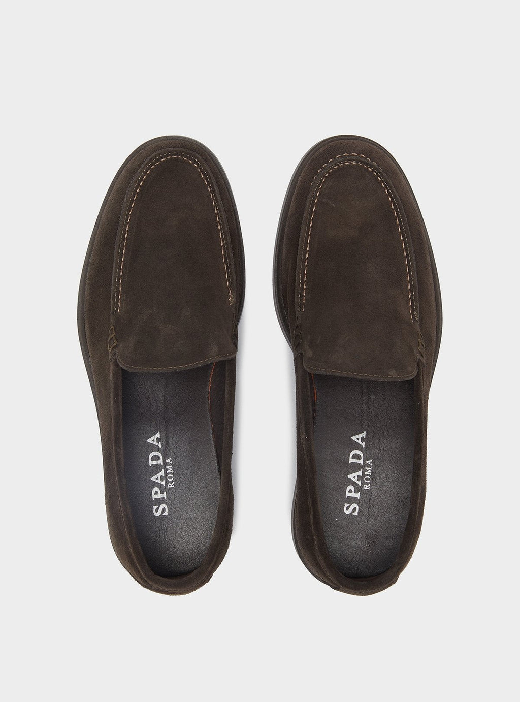 Loafer in 100% suede leather