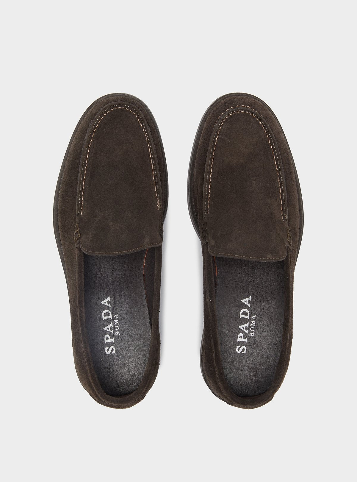 Loafer in 100% suede leather