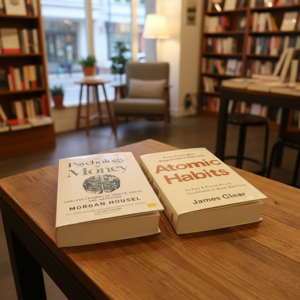 The Psychology of Money and Atomic Habits