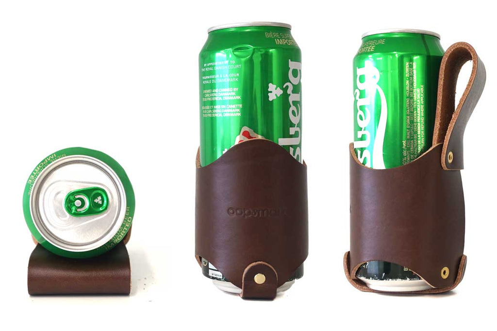 Leather Beer Belt Holster